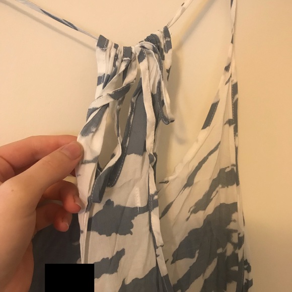 Betro simone sheer racerback grey challis romper - Picture 7 of 8